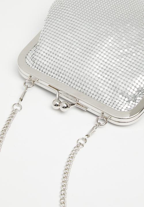 MILLA - Nova pouch bag-silver