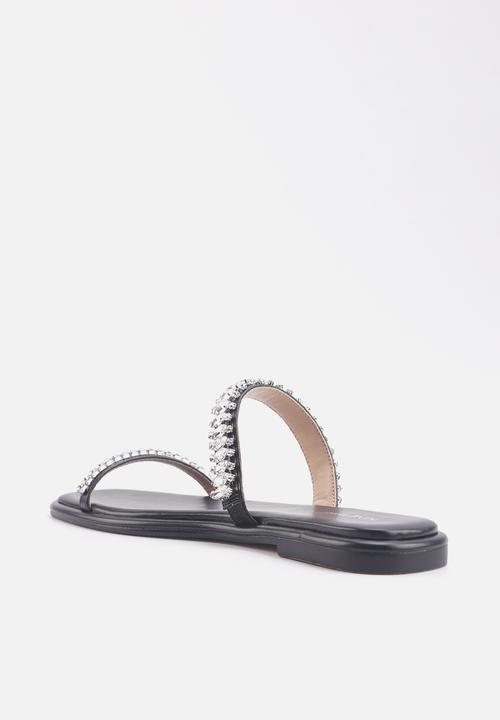 Nine West - Good slip on sandal - black