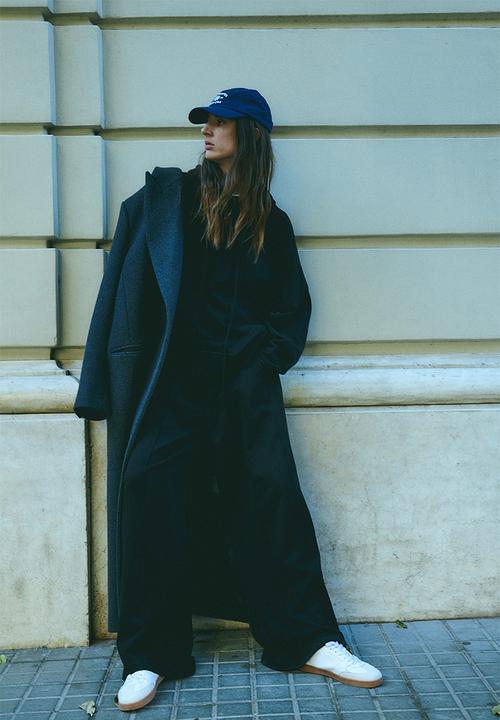 H&M - Oversized cotton hoodie - black