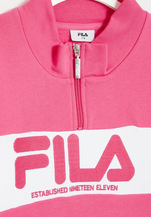 FILA - Nash 3/4 Zip Fleece - Fandango Pink