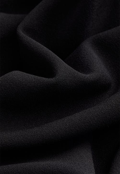 H&M - One-shoulder bodycon dress - black