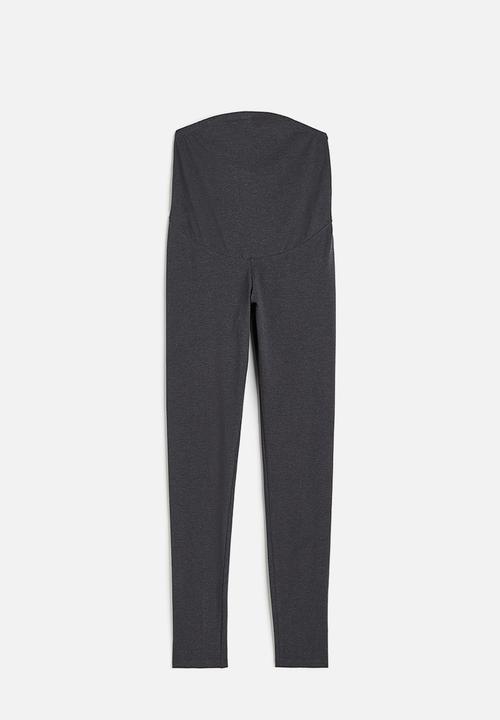 H&M - Mama jersey leggings - grey