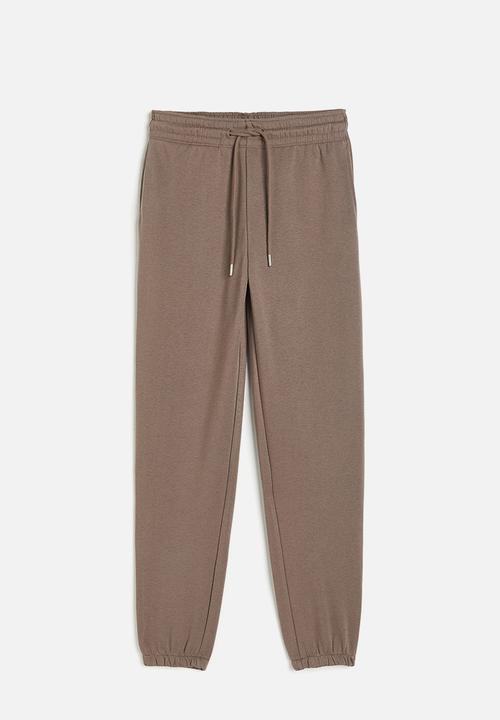H&M - Cotton-blend sweatpants - beige 