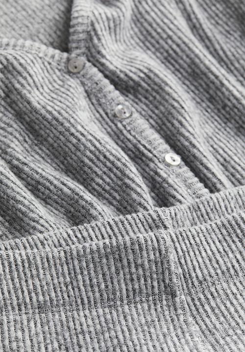 H&M - Ribbed pyjamas - light grey marl