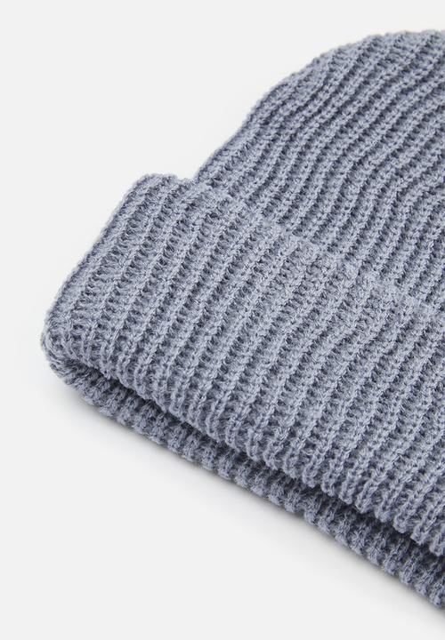 Superbalist - Lily rib knit beanie - purple