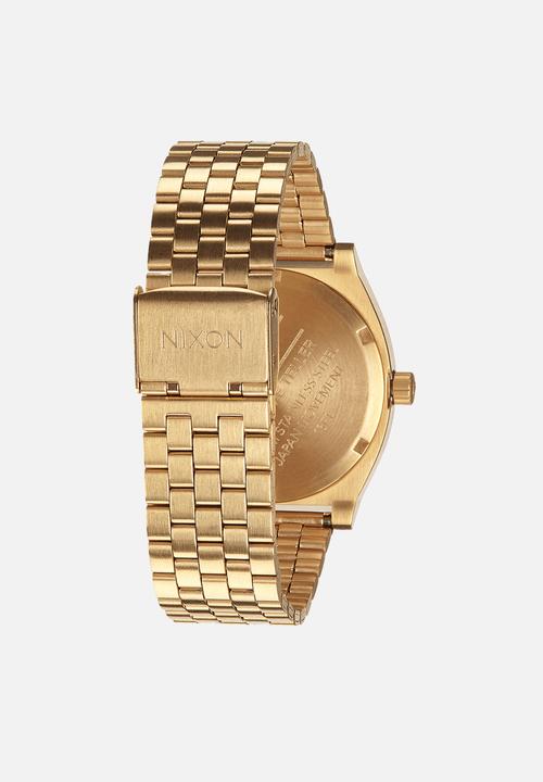 Nixon - Time teller - Gold/oxblood sunray