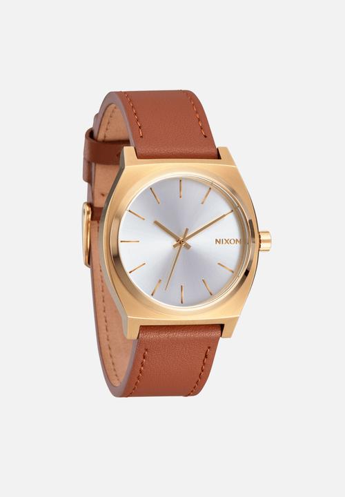 Nixon - Time teller - Light gold/white sunray