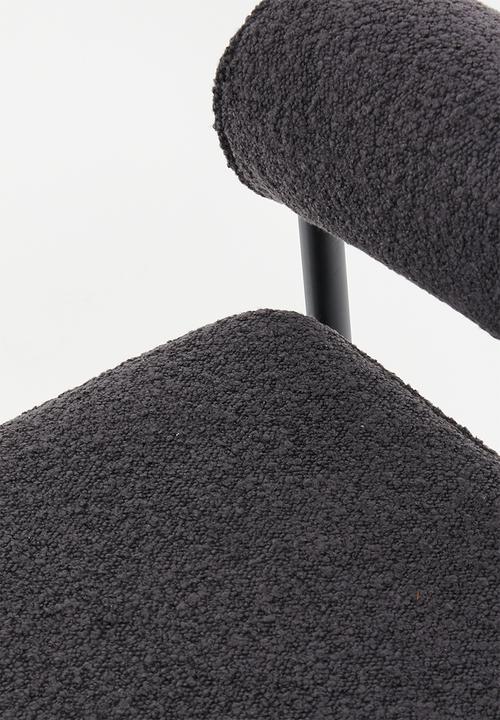 Sixth Floor - Baal Counter Chair - Charcoal
