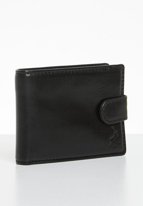POLO - Small Multicard Tab Wallet - Black