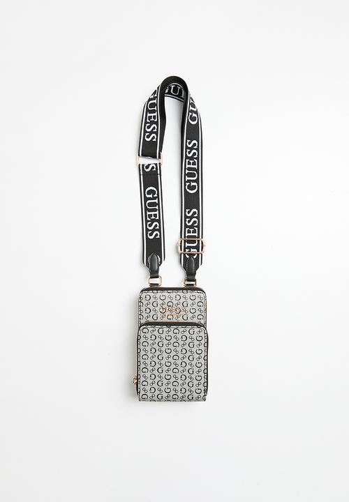 GUESS - Normandy mini phone crossbody - black