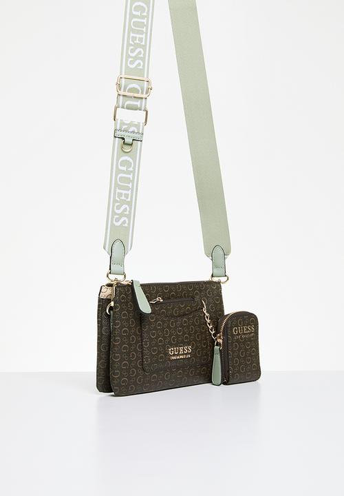 GUESS - Normandy mini crossbody bag - brown