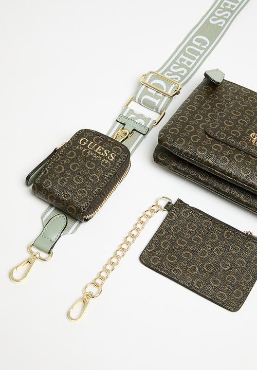GUESS - Normandy mini crossbody bag - brown
