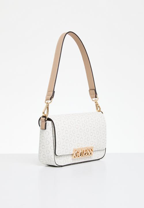 GUESS - Bellatrix mini crossbody - white