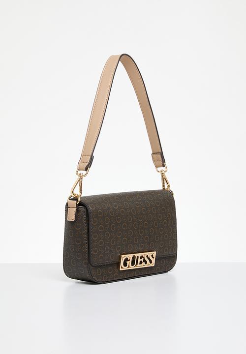 GUESS - Bellatrix mini crossbody - natural