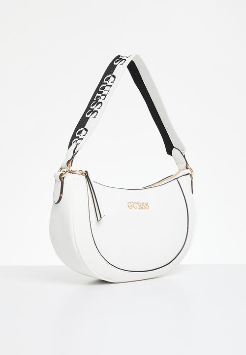 GUESS - Norwood mini shoulder bag - white