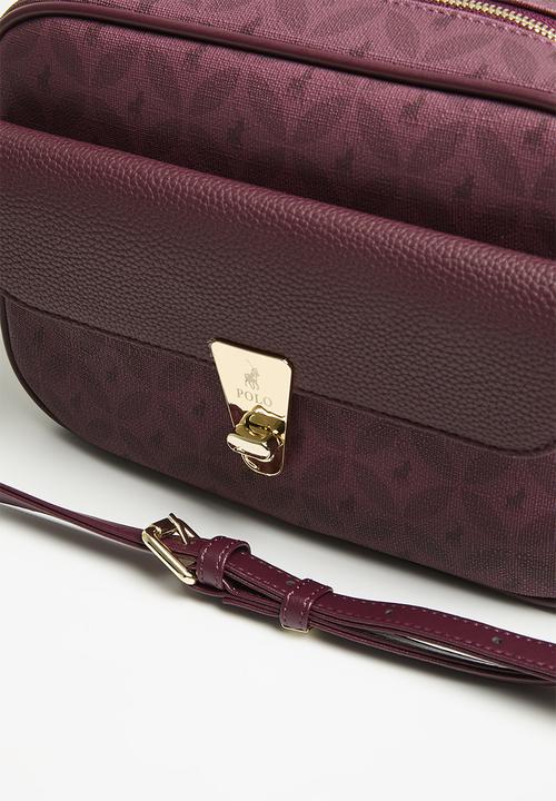 POLO - Sterling camera bag - red