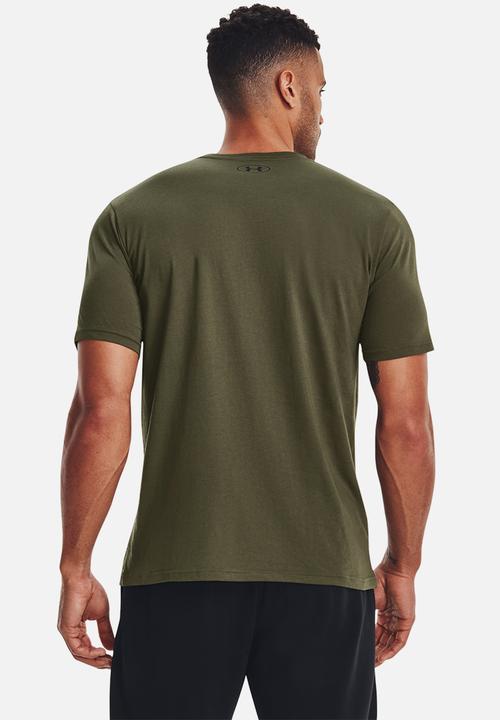 Under Armour - Ua m sportstyle lc short sleeve - Marine OD Green & Black