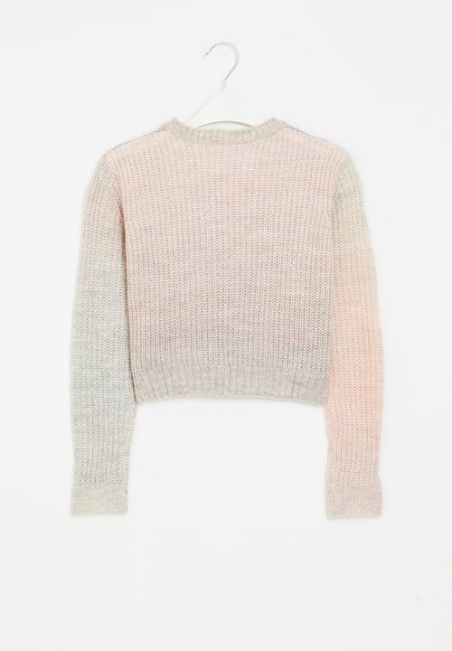 HAILYS - Long sleeve a sk emely top - pink