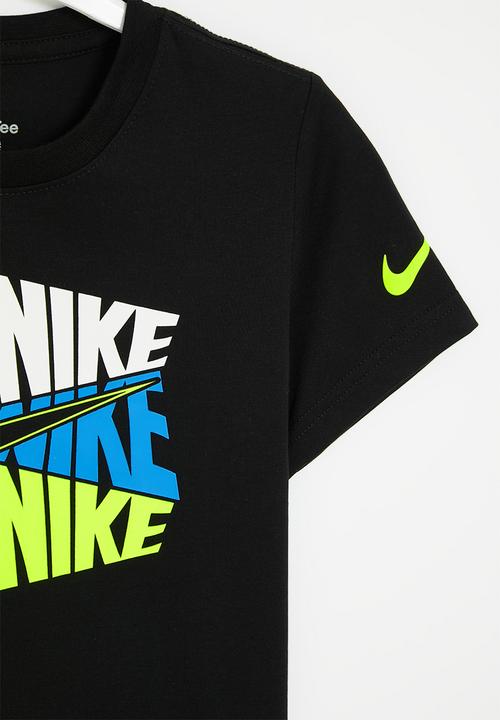 Nike - Nkb hexagon nike block ss tee - black