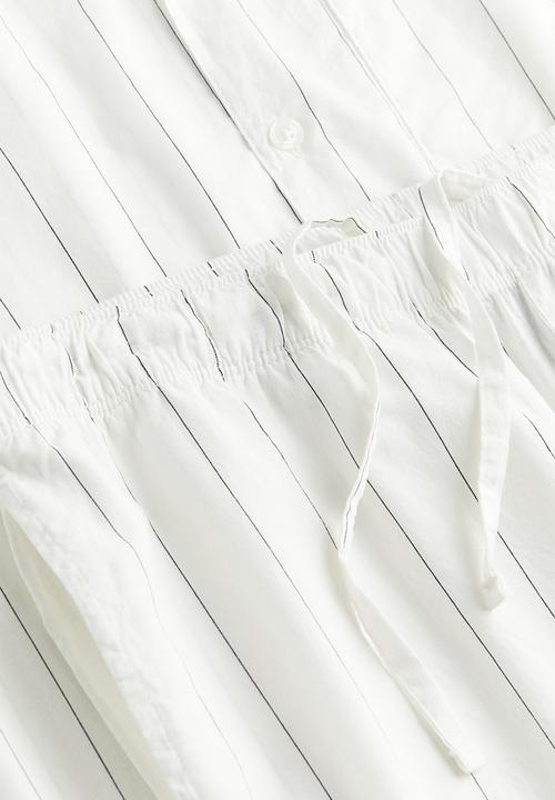 H&M - Relaxed fit pyjamas - white