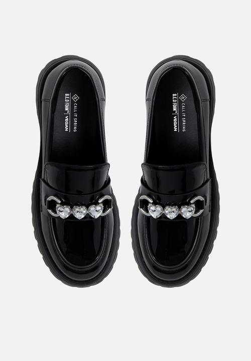 Call It Spring - Clueless chunky loafer - other black