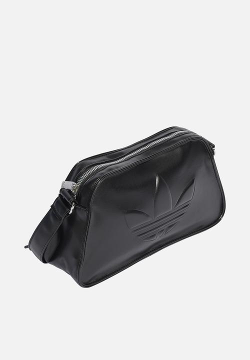 adidas Originals - Embossed trefoil shoulder bag - black