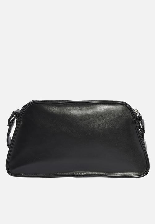 adidas Originals - Embossed trefoil shoulder bag - black