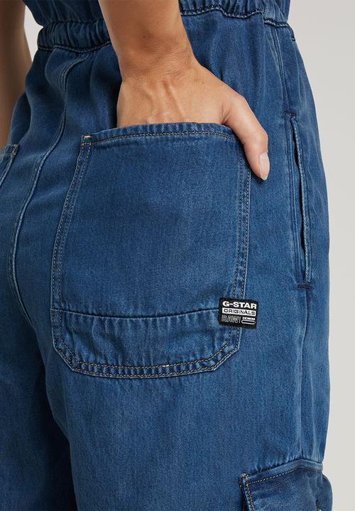 G-STAR - Soft Utility Jumpsuit Wmn - faded whirlpool