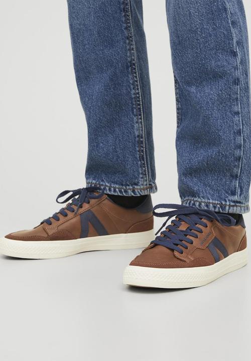 Jack & Jones - JFWMorden PU Combo 2.5 SN - cognac