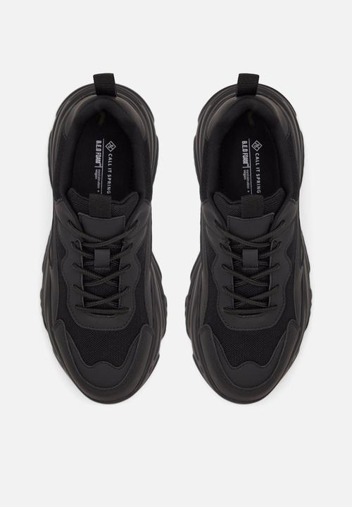 Call It Spring - Refresh sneaker - open black