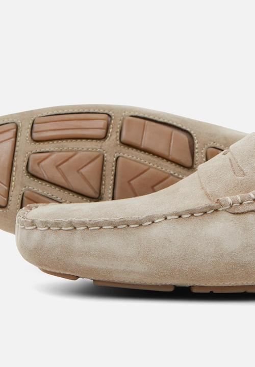 Jack & Jones - Jfwjensen suede loafer - moonbeam