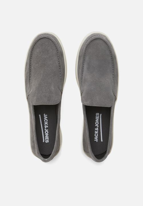 Jack & Jones - Jwfmaccartney suede loafer - grey