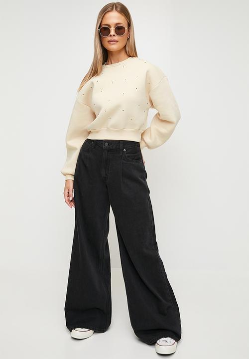 Trendyol - Regular sweatshirt - Beige