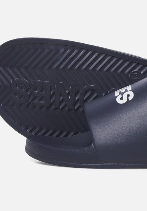 Jack & Jones - Jfwlarry moulded slider - navy