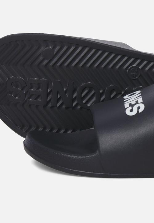 Jack & Jones - Jfwlarry moulded slider - black