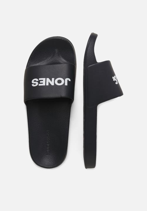 Jack & Jones - Jfwlarry moulded slider - black