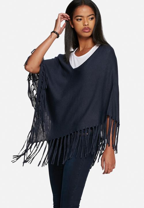 Vero Moda - Annabelle Fringe Poncho