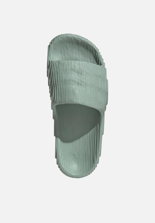 adidas Originals - Adilette 22 w - hazy green/core black/hazy green