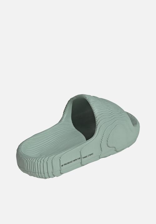 adidas Originals - Adilette 22 w - hazy green/core black/hazy green
