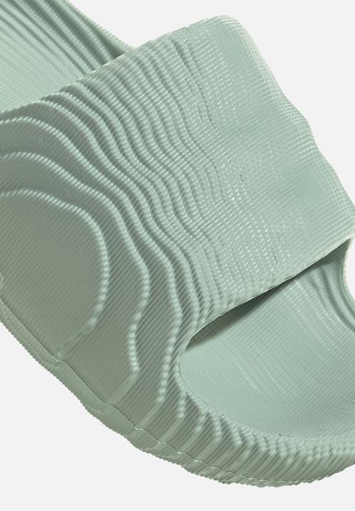 adidas Originals - Adilette 22 w - hazy green/core black/hazy green