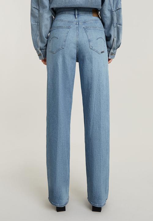 G-STAR - Deck 2.0 High Loose Wmn - sun faded amparo blue