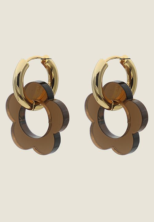 Pina Jewels - Daisy Charms - Transparent Brown