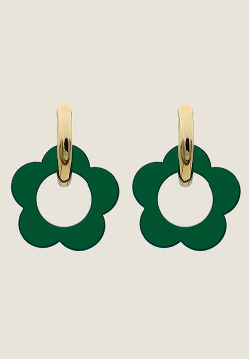 Pina Jewels - Daisy Charms - Green transparent