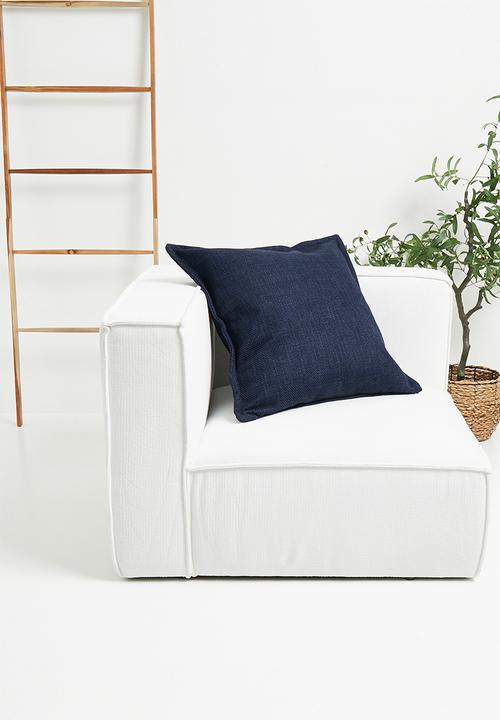 Sixth Floor - Larna linen cushion cover - Navy