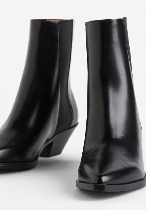 H&M - Heeled chelsea boots - black