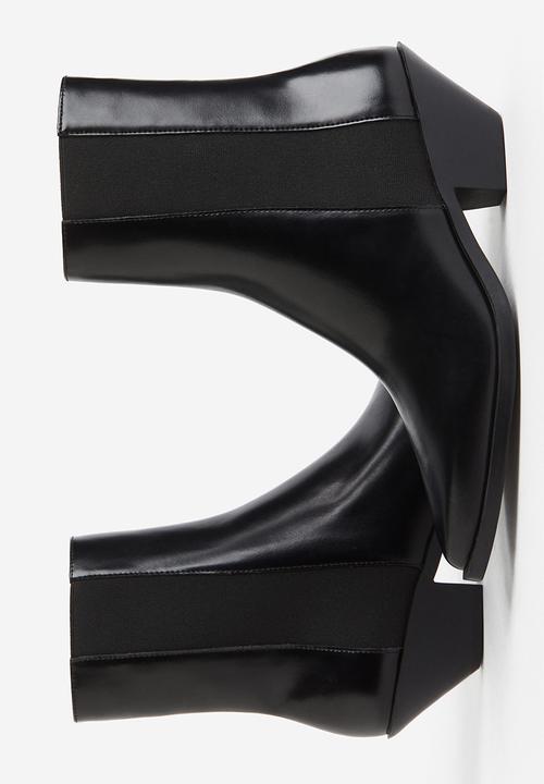 H&M - Heeled chelsea boots - black