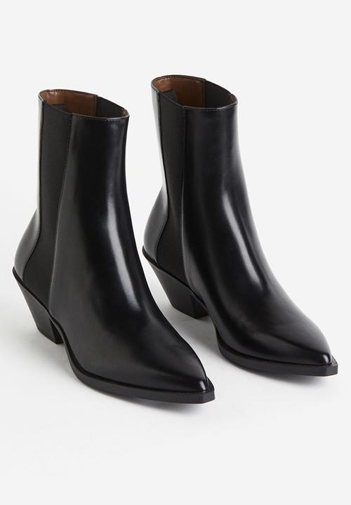H&M - Heeled chelsea boots - black