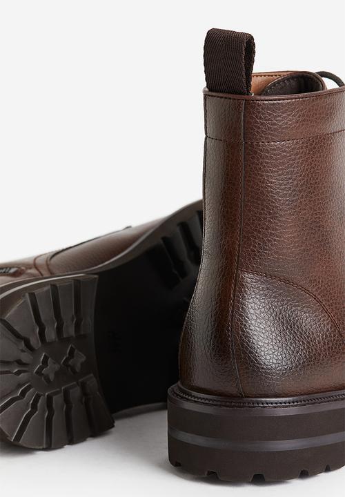 H&M - Lace-up boots - dark brown