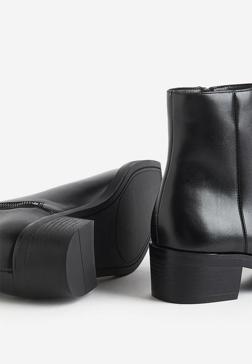 H&M - Boots - black