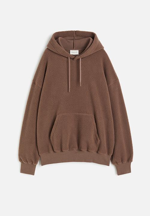 H&M - Drymove™ teddy hoodie - brown
